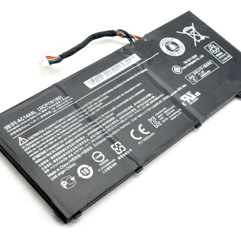 Genuine AC14A8L Battery Replacement for ACER Aspire V15 Nitro VN7-571 VN7-571G VN7-591 VN7-591G VN7-572G V17 Nitro VN7-791G Series Laptop 3ICP7/61/80 11.4V 52.5Wh 4605mAh