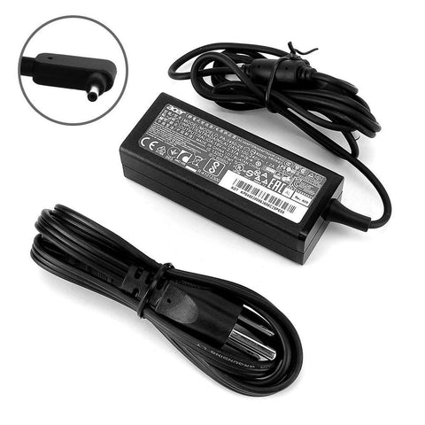 Genuine 2.37A 45W AC Adapter for ACER Aspire One Cloudbook AO1-131 AO1-131 AO1-431 Chromebook 11 C730 Chromebook R 11 C738T Chromebook 13 C810 (3.0/1.1mm Small Pin)