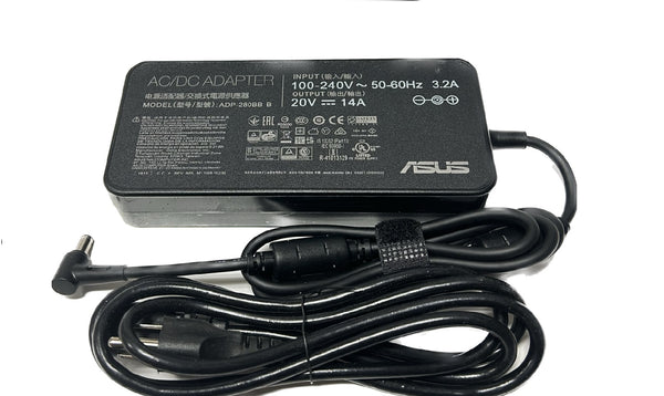 Genuine 280W 20V 14A AC Charger for ASUS ROG G703GX-EV017FR E5019T E5042T G703GS-WS71 WS74 G703GI E5036T E5011T E5001R G703GI WS91K XS98K E5094T ADP-280BB B Power Supply Adapter