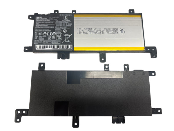 Genuine C21N1634 0B200-02550000 0B200-02550200 C21PqCH 2ICP4/59/134 Tablet Battery Replacement for Asus Vivobook R542UR V587U R542U R542UR-GQ378T X580B X542U FL5900U FL5900L Series