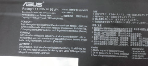 C32N2002 Battery for Asus ZenBook Pro 15 OLED UM535 UM535Q UM535QE UM535QA UM535QH UX535 UX535L UX535LI Flip 15 UX564 UX564EH UX564EI UX564P UX564PH Q538 Q538E Q538EI Q528 Q528E