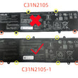 New Genuine Replacement Battery for VivoBook Pro 14X OLED N7401ZE- Vivobook Pro 14X OLED(N7401) Q530VJ-I73050 / Vivobook K6502VJ Series 0B200-04240000, C31N2105-1