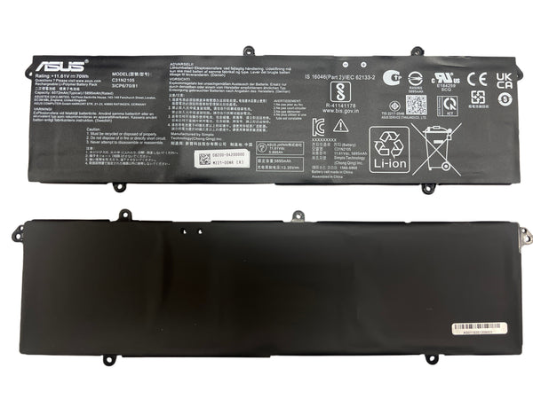 New Genuine Replacement Battery for VivoBook Pro 14X OLED N7401ZE- Vivobook Pro 14X OLED(N7401) Q530VJ-I73050 / Vivobook K6502VJ Series 0B200-04240000, C31N2105-1