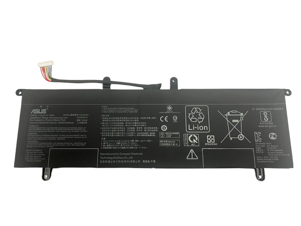 C41N1901 Laptop Battery for Asus ZenBook Duo UX481 UX481F UX481FA UX481FAY UX481FL UX481FLY UX4000F UX4000FL UX481FA-BM021R UX481FA-DB71T UX481FL-BM040T UX481FL-BP1505T 15.4V 70Wh