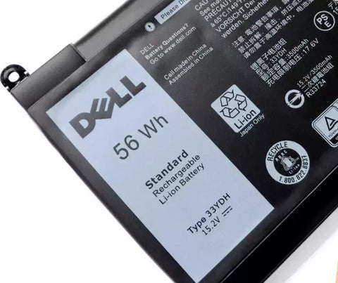 56Wh 33YDH Battery for Dell Inspiron 17 7000 7778 7779 7786 7773 15 7577 7588 G3 3579 3779 G5 5587 G7 7588 Latitude 13 3380 14 3490 15 3590 3580 PVHT1 P30E 81PF3 081PF3 H754V 15.2V