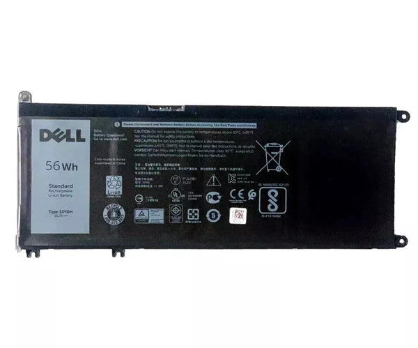 56Wh 33YDH Battery for Dell Inspiron 17 7000 7778 7779 7786 7773 15 7577 7588 G3 3579 3779 G5 5587 G7 7588 Latitude 13 3380 14 3490 15 3590 3580 PVHT1 P30E 81PF3 081PF3 H754V 15.2V
