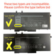 68Wh 4GVMP Battery for Dell Latitude 5500 5400 Precision 3540 Inspiron 7590 7591 7791 2-in-1 P84F P84F001 P42E P42E001 P98G001 P80F P80F001 Battery for R8D7N 1V1XF C5GV2 P84F
