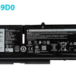 New Genuine M69D0 293F1 Battery 41Wh  for Dell Latitude 5330 5430 5530 7330 7430 7530 Latitude 5330 2-in-1/7330 2-in-1/7430 2-in-1 Precision 3570 P104F P104F006 H4PVC Y86WG 11.25V