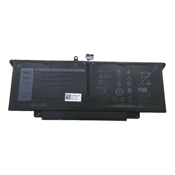 52Wh JHT2H Laptop Battery FOR Dell Latitude 7310 7410 Latitude 7410 Chromebook Enterprise Series P33S P33S001 P34S P34S001 35J09 0WY9MP 04V5X2 HRGYV 0HRGYV 4V5X2 09YYF 7.6V 6500mAh
