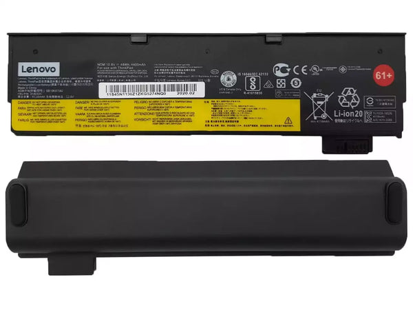 Genuine 01AV425 61+ 10.8V 48WH Battery Replacement for Lenovo ThinkPad T470 T480 T570 T580 A475 A485 P51S P52S 4X50M08810 01AV424 01AV452 SB10K97579 SB10K97580 SB10K97581 SB10K97597
