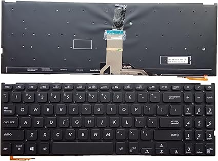 New US Black backlit Keyboard For Asus Vivobook F515 F515J F515JA F515E F515EA
