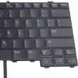 Laptop Replacement US Layout with Backlit with Pointer Keyboard for Dell Latitude E7440 E7240 E7420 Black
