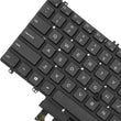 Replacement Laptop Keyboard Backlight for DELL Latitude 5500 5501 5510 5511, Precision 3540 3541 3550 3551 US Layout Black