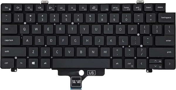NEW Replacement Keyboard for Dell Latitude 5420 5421 5430 5431 5440 7420 7430 7520 7530 3440 E3440, Precision 3470 3480 Series Laptop Backlit Keyboard US Layout MV4X8 0MV4X8