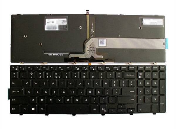 LIXSUNTEK Replacement Keyboard Compatible for Dell Inspiron 15 5000 Series 5542 5543 5545 5547 5548 5552 5557 5558 5559, 17 5000 Series 5748 5749 5755 5758 5759 Laptop