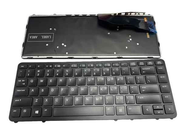Replacement US Keyboard Backlit No Pointer for HP EliteBook 840 G1 850 G1 Laptop