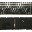 New Backlit Keyboard for HP EliteBook 840 G3 840 G4 745 G3 745 G4 848 G3, P/N 901042-001 903008-001 836308-001 6037B0126901 Silver Frame US Layout Laptop Keyboard (not with Pointer)