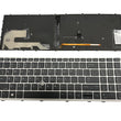 New US Layout Keyboard Backlit Replacement for HP Elitebook 750 G5, 750 G6, 755 G5, 755 G6, 850 G5, 850 G6, 855 G5, 855 G6 Zbook 15u G5 (Not for Zbook 15 G5) Grey Frame L32575-001
