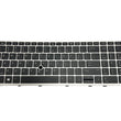 New US Layout Keyboard Backlit Replacement for HP Elitebook 750 G5, 750 G6, 755 G5, 755 G6, 850 G5, 850 G6, 855 G5, 855 G6 Zbook 15u G5 (Not for Zbook 15 G5) Grey Frame L32575-001