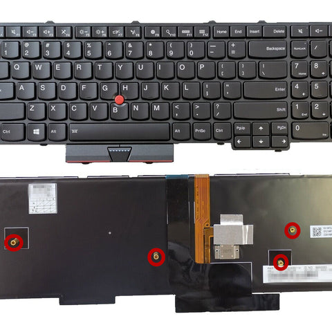 US Keyboard Replacement for Lenovo ThinkPad P50(20EN/20EQ) P70(20ER/20ES) P51 P71 With Backlit P/N: 00PA288 SN20K85114 00PA247 0BH00HH SN20H35156 00PA329 00PA247 (NOT P50S P51S)