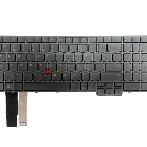 New Backlit Keyboard for Thinkpad L15 GEN3, ThinkPad T16 P16s Gen 1 21BV 21BW 21BT 21BU US English Gray 5N21D93876 5N21D93834 SN21D93575 SN21D93536 Laptop