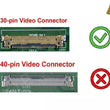 New Screen Replacement for NT156WHM-N32 V8.0 V8.1 V8.2 HD 1366x768 30pin LCD LED Display