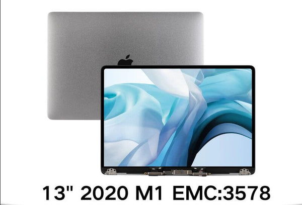 New OEM MacBook M1 2020 A2338 13" LCD Screen Display Assembly Replacement Gray