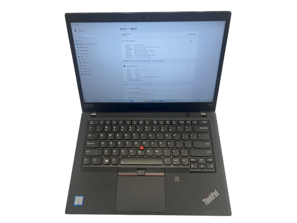 Lenovo ThinkPad T490 Intel i5-8th 8G 256G SSD 14in Webcam Win11 Pro