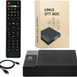 SQUARE+ TV Set-Top Box - 4K HDR TV Streaming Device with 1GB RAM, 8GB ROM, Dolby Digital Plus, Linux 4.9, Dual-Band WiFi, USB 2.0
