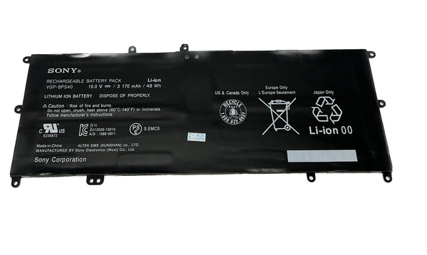 Genuine VGP-BPS40 Battery for Sony VAIO Flip SVF15A 14A SVF15N17CXB SVF15N18PXB