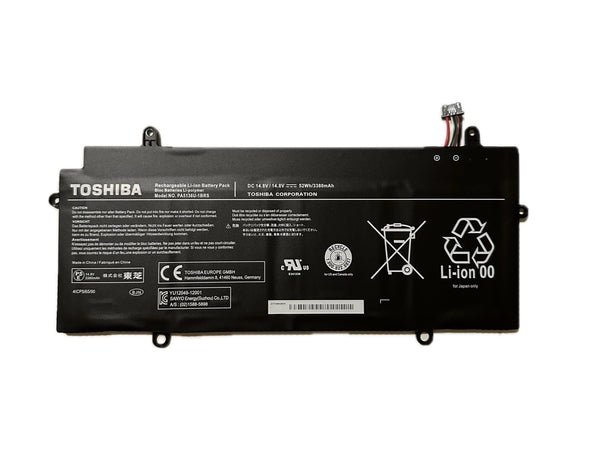 Genuine PA5136U-1BRS Battery for Toshiba Portege Z30 Z30-A Z30-A-12U Z30-B Z30-A1301 Z30-AK01S Z30-AK03S Z30-AK04S Z30-AK06S Z30-AK12S Z30-AK22S Z30-AK31S Z30-AK32S Series 14.8V 52Wh/3380mAh