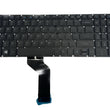 NEW US Black Backlit Laptop Keyboard Without Frame Compatible Acer Aspire 5 A515-51 A515-51G Series A515-51-50RR A515-51-563W A515-51-75UY A515-51-3509 A515-51-563W Backlight