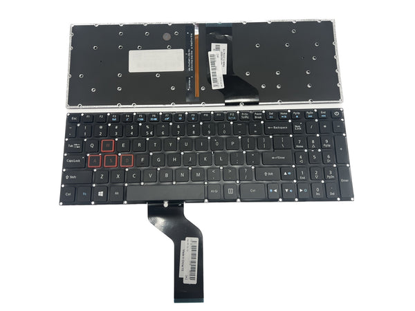 Backlight Keyboard Replacement Compatible with Acer Aspire 3 A315-21 A315-31 A315-51 A315-51Z A315-52,Aspire 5 A515-51G N17C4 A517-51G,Aspire 6 A615-51G,Aspire 7 A715-71G A717-71G