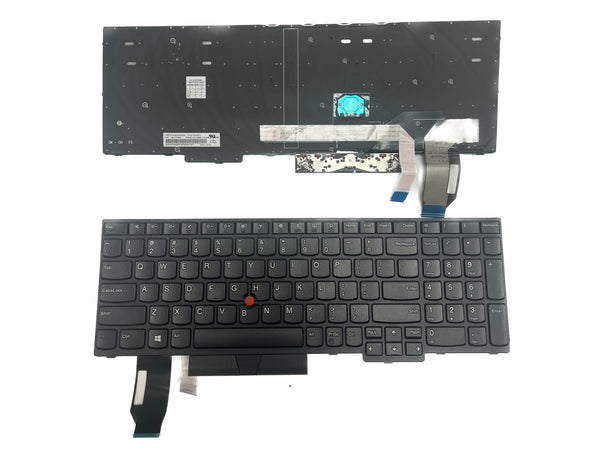 LIXSUNTEK US Keyboard for Lenovo ThinkPad E580 E585 L580 E590 E595 L590 T580 T590 P15S P52 P72 P53 P53S P73 P53 P52 T15(Not Fit P52s) No Backlight 01YP640 01N729 01YP560 PK131672B00 01YP680