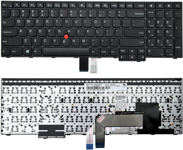 New Replacement US Layout Keyboard for Lenovo ThinkPad E550 E550c E555 E560 E565 Laptop No Backlight