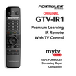 Formuler Smart Programmable Remote with Orange Cover for Z11 PRO, Z11 PRO MAX, Z10/ Z10 PRO/ Z10 PRO MAX/ Z8 / Z Alpha / Z7+5g / ZX5g / Z7+ / ZX/Z+ / Z Nano Dreamlinks (GTV-IR1)