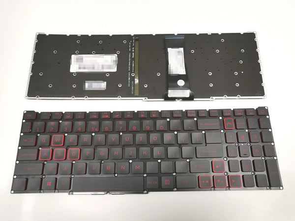 New Laptop US Keyboard with Backlit for Acer Nitro 5 AN515-43 AN5oard with Backlit for Acer Nitro 5 AN515-43 AN515-54 AN515-55 AN517-51 AN517-52 AN715-51 LG5P_N90BRL NKI15130NE NKI151315D PK132K11A00 PK133361A12 (Keyboard with Backlit)