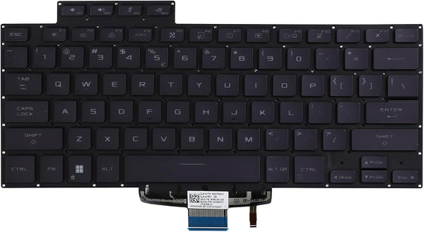 ASUS ROG Zephyrus G15 GA503 & M16 GU603 Series Laptop Replacement Backlit Keyboard - RGB US Layout for GA503Q GA503QS GA503QR GA503QM GU603H Models