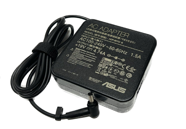 Genuine 90W. 19V 4.74A Charger for Asus 15X 14X 16X 17X K1703Z M1703Q M1603Q D1603Q Y1603C ExpertBook B1500 P2451F P751J Q529Z Q524U Q534U UX551F 33f ux 480F ADP-90LE B 4.5x3.0m