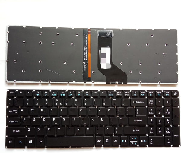 Keyboard for Acer Aspire V17 Nitro VN7-792G V15 Nitro VN7-572G VN7-592G  Backlit