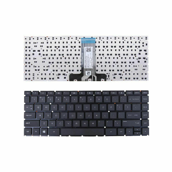 New keyboard for HP 14-BS 14M-BA 14-BW 14G-BR 14-BP 14T-BA 14M-BA 14-BA 14-BF 14-BE 14S-BE 14-BC 14S-BC 240 G6 245 G6 246 G6 Series US Layout No Frame No Backlit Black
