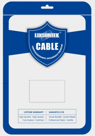 LIXSUNTEK® RJ45 Cat5e Cat-5e Network internet Ethernet Cable Cord - 100 Feet (30 Meters) Cat 5e Patch Lan Cable 100% Coppe